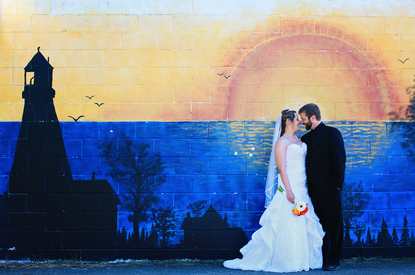 brick-wall-wedding